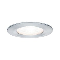 Vestavné svítidlo LED Nova kruhové 1x6,5W GU10 hliník broušený nevýklopné 934.43