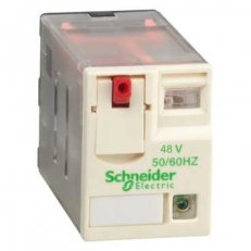 Schneider RXM3AB2E7 Miniaturní 3P, 10 A, 48 V AC s LED (obj.množství 10 ks)