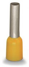 Dutinka, objímka na 6mm2/AWG 10 s plastovým límcem žlutá WAGO 216-208