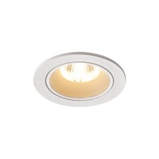 NUMINOS DL S vnitřní LED zápustné stropní svítidlo bílá/bílá 2700K 20°