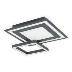 Stropní svítidlo SAVATARILA-Z LED-ZIG-RGB/CCT černá 21,6W IP20 EGLO 900025