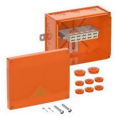 Kabelový rozbočovací box SPELSBERG WKE 6-Duo 5x16mm2 oranžová IP66 E30-E90