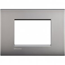 BTICINO LIVINGLIGHT RÁMEČEK AIR 3MODULOVÝ NIKL LNC4803NK