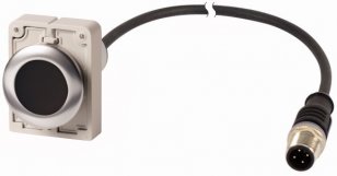 Eaton C30C-FDR-S-K01-P5 Kompaktní tlačítko, aretace, černá, 1V