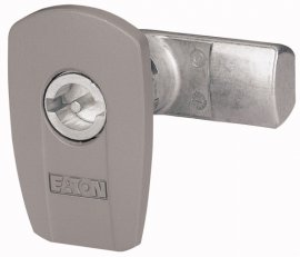 BPZ-LOCK/DBIT3 Zámek s klíčem Doppelbart (motýlek 3mm) šedý Eaton 178405