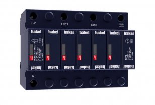 Svodič impulzních proudů a rázového přepětí HAKEL HLSA12,5-440/3+1 SPD typ 1+2