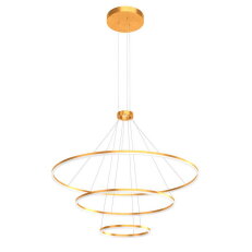 Závěsné svítidlo ORBIT SU LED 186W D1500+1000+600 3000K BRASS-TRIAC