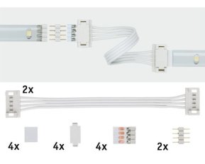 YourLED Universal Verbinder 2ks bílá 709.18 PAULMANN 70918