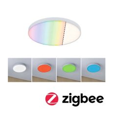 LED Panel Smart Home Zigbee Velora kruhové 300mm RGBW bílá stmívatelné 79899