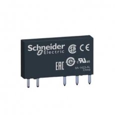 Schneider RSL1GB4ED Relé 48V DC, 6A, 1P kontakt zlacený (obj.množství 10 ks)