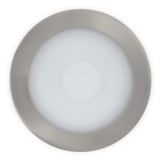 Zápustné svítidlo FUEVA-Z LED-CCT d166 matný nikl 10,5W IP44 EGLO 900113