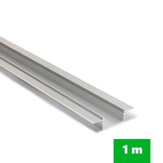 AL profil FKU78-04 pro LED, bez plexi, 1m, surový FK TECHNICS 4739567