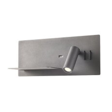 Nástěnné svítidlo BROOK AP LED 1x8W+1x3W USB 3000K BK REDO 01-2985