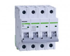 Instalační vypínač NOARK 102393 EX9BI šířka 4 moduly, 4pól, 16A
