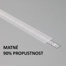 Plexi B matné pro FKU11, 12, 20, 60, 35, 45, 50, 59, 1m  FK TECHNICS 4737631