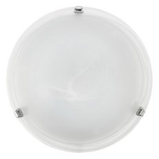 Nástěnné/stropní svítidlo SALOME d400 alabastr/chrom 50W IP20 EGLO 7184