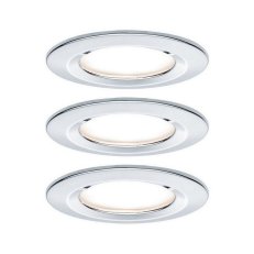 Vestavné svítidlo LED Nova kruhové 3x6,5W GU10 chrom nevýklopné 934.45 93445