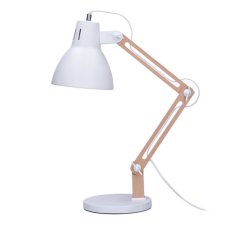 Stolní lampa Falun, E27, bílá SOLIGHT WO57-W