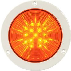 Svítidlo signální s trvalým svitem R4 LED 24 V, ACDC, IP66, oranžová, bílá 21419
