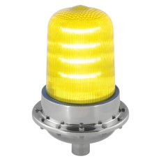 SIRENA Maják LED ROTALLARM WP LED 12/24 V, ACDC, IP67, 3/4'' G, žlutá, nerez