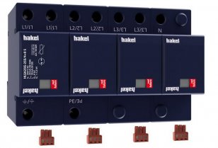 Svodič impulzních proudů a rázového přepětí HLSA25G-255/4+0 S SPD typ 1+2+3