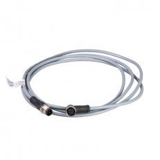 Prodlužovací kabel PVC s konektory M12, 4odiče, L=2m XZCRV1512041C2