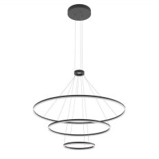 Závěsné svítidlo ORBIT SU LED 200W D1500+1000+600 SAND BLACK-DALI 01-2247-DALI