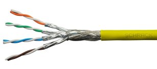 Kabel S/FTP Cat.7 1000MHz AWG23/1, LS0H