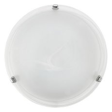 Nástěnné/stropní svítidlo SALOME d300 alabastr/chrom 25W IP20 EGLO 7186