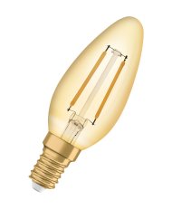 LEDVANCE Vintage 1906 LED CLASSIC B 1.5W 824 Gold E14