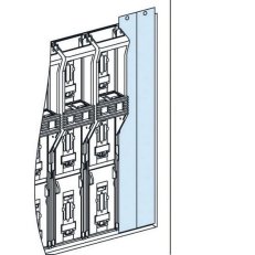 Zaslepovací krytka pro ISFL 160 SCHNEIDER LVS03740