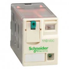 Schneider RXM3AB2FD Miniaturní 3P, 10 A, 110 V DC s LED (obj.množství 10 ks)