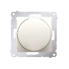 Stmívač tlačítko-otočný, 20-500W, krémová KONTAKT SIMON DS9T.01/41