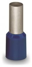Dutinka, objímka na 16mm2/AWG 6 s plastovým límcem modrá WAGO 216-210