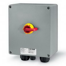 SCAME ATEX průmyslový spínač ISOLATORS-EX hliník 32A 2P IP65 emergency