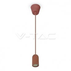 Závěsné svítidlo V-TAC Concrete Red VT-7668