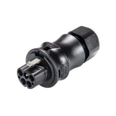 vidlice na kabel gesis RST, 5-pól, průchodka 10-14mm, šroubové svorky, černá