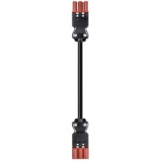 kabel propojovací k vypínači, gesis, 3-pól, 3*1,5mm2, délka 2m, černý/hnědý