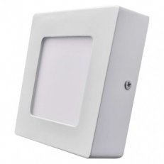LED přisazené svítidlo PROFI, čtvercové, bílé, 6W teplá bílá EMOS ZM6121