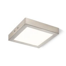 SLENDER SQ 22 přisazená matný nikl 230V LED 18W 3000K RENDL R11285