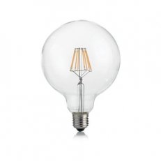 LAMPADINA CLASSIC E27 8W GLOBO D125 TRAS