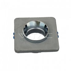 GU10 Fitting Concrete Metal Grey Recesse