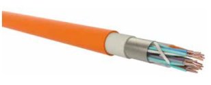 Stíněný nízkofrekvenční sdělovací kabel PRAFlaCom F 10 x 2 x 0,8
