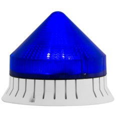 Svítidlo signální CTL 1200 LED 12/24 V, ACDC, IP54, modrá, světle šedá 38741