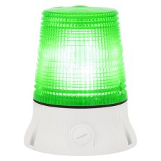 SIRENA Maják zábleskový MAXIFLASH X 12/24 V, ACDC, IP54, zelená, světle šedá