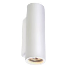 PLASTRA nástěnné svítidlo QPAR51 kulaté trubice bílá sádra max. 70 W SLV 148060