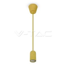 Závěsné svítidlo V-TAC Concrete Yellow VT-7668