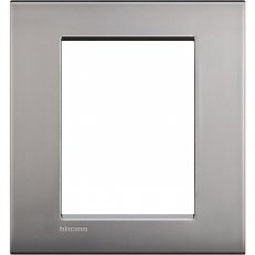 BTICINO LIVINGLIGHT RÁMEČEK AIR 3+3MODULOVÝ NIKL LNC4826NK