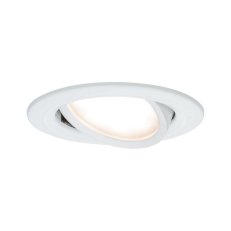 Vestavné svítidlo LED Nova kruhové 1x6,5W bílá mat nastavitelné 934.48 93448