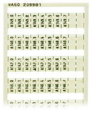 Popisovací karta WSB potisk A140.0, A140.1,.. A149.6, A149.7 (1×) bílá